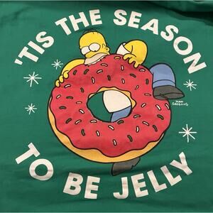 Vintage, The Simpsons Graphic Sweatshirt Homer HOM5102